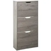 5 Five Shoe Rack 115x60x24 Cm Gris