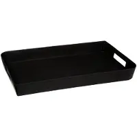 TECHSALES Plateau Mélamine 45x30cm Col. Noir 'cuisine Noir