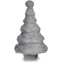 Krist+ Sapin de Noël gris polaire 22 x 37,5 x 22 cm