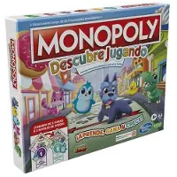 Hasbro My First Monopoly Board Game Multicolore Enfants