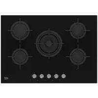 Beko Hilw 75222 Sl Gas Hob 75 Cm Noir
