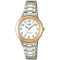 Casio Montre Femme LTP-1263PG-7BEF Bracelet en acier inoxydable bicolore