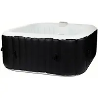 Sunspa SUN SPA Spa carré laminé gonflable - 4 personnes - 1, 55 x H 0, 65 m