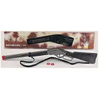 Cpa Toy Fusil 8 Coups Argent