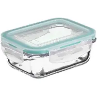 5five Simply Smart Clipeat, 800 ml, Boîte de conservation, Bleu, Transparent