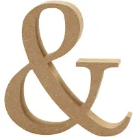 Creativ Company Symbool & MDF 13cm, 1st.