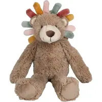 Happy horse Doudou lion Leon - Jouet en peluche - crinière colorée