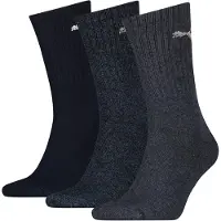 Puma Chaussettes de sport bleu marine / bleu nuit / gris chiné
