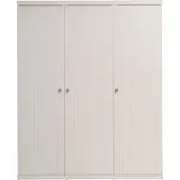 Vipack Armoire 3 portes, blanc