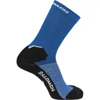 Salomon Unisexe, Chaussettes de sport, Speedcross Crew Sportsocken (36 - 38), Bleu