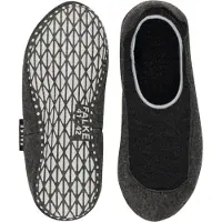 Falke Cosyshoe : chaussettes-baskets type chaussons, couleur noire, taille 45-46