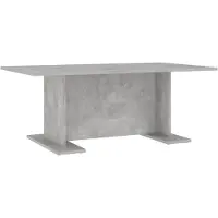 vidaXL Table basse gris béton 103,5x60x40 cm Bois composite
