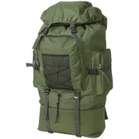 vidaXL Sac à dos de l'armée XXL 100 L vert