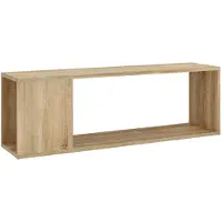 vidaXL Armoire TV Chêne Sonoma 100x24x32 cm Bois composite
