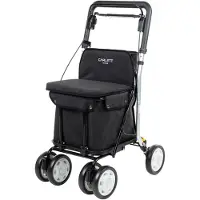 CARLETT Chariot à Légumes Carlett COMFORT VOLCANO en Aluminium Noir