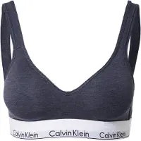 Calvin Klein Bralette pour femme, bleue, Bleu, (Une unité par pack, L)