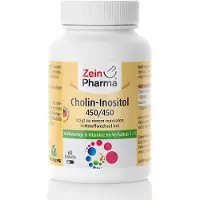Zein Pharma - Germany GmbH Zein Pharma - Choline et inositol, Choline-Inositol 450/450mg, 60 gélules