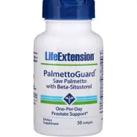 Life Extension , PalmettoGuard, Palmier Nain et Bêta-Sitostérol, 30 Gélules Molles