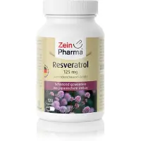 ZeinPharma Zein Pharma - Resvératrol, 125mg, 120 Capsules