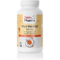 Zein Pharma - Germany GmbH Zein Pharma - Inositol, Myo-Inositol, 500mg, 180 gélules