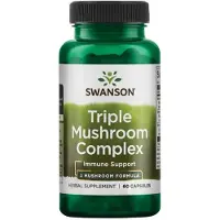 Swanson Health Triple Complexe de Champignons 60 Capsules Health Products