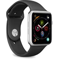 Puro PUICNAW40BLK (20 mm, Silicone), Sangles de montre, Noir