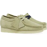 Clarks Chaussure à lacets 'Wallabee Maple Suede' sable