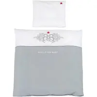 Roba Literie Pour Lit Bébé "Rock Star Baby 1", 2 Pièces, Parure De Lit 100 X 135 Cm, 100 % Coton