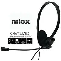 Nilox CHAT LIVE 2 Écouteurs Ecouteurs Appels/Musique Noir