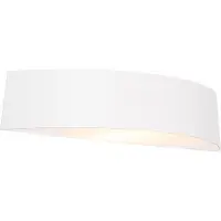 QAZQA Applique murale extérieure moderne blanche IP44 - Caz