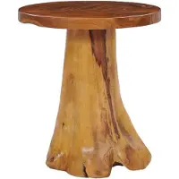 vidaXL Table basse 40x40 cm Bois de teck massif