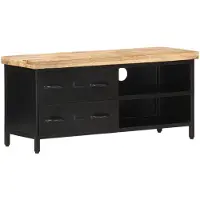 vidaXL Armoire TV 90x30x41 cm Bois de manguier rugueux