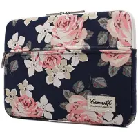 Canvaslife Navy rose (16", Universel), Sac pour notebook, Bleu