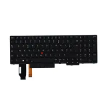 Lenovo 01YP691 Clavier, Pièce de rechange pour ordinateur portable, Noir