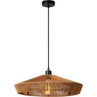 Lucide Ø 50cm lampe suspendue boho YUNKAI 1xE27 60W