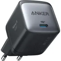 Anker eufy Nano II 45W Noir (45 W, 1 portion), Chargeur USB, Noir