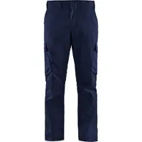 Blakläder Pantalon Industrie Stretch, bleu marine / bleu corbeau, taille de confection 106 (106)