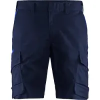 Blakläder Short Industrie Stretch, bleu marine / bleu corbeau, taille de confection 54 (54)