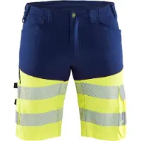 Blakläder Short de sécurité, jaune / bleu marine, taille de confection FR : 54 (48, 54)