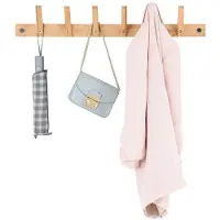 Domo Pack Living Bamboo Hanger Marron