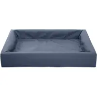 Van der Meer Panier pour chien Outdoor 100 cm polyester/cuir synthétique bleu
