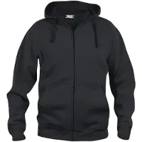 Clique Hommes, Pull-over, Basic, Noir, (L)