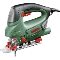 Bosch Scie sauteuse électrique PST 900 PEL , 650 watts, profondeur de coupe 90 mm, vitesse variable, aspiration des poussières, guidage laser, mouvement pendulaire