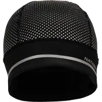 Nathan Hypernight Reflective Pony Tail Beanie Noir Homme