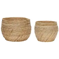 Hubsch Paniers de luxe lot de 2 pièces