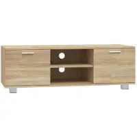 vidaXL Armoire TV Chêne Sonoma 120x40,5x35 cm Bois composite