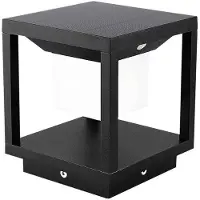 V-TAC VT11022B Colonne solaire à LED Corps noir 3000K (90 lm, IP65)