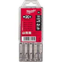 Milwaukee 4932352833 Set De Forets SDS+ - RX4 - (5 Pièces)