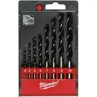Milwaukee 4932352466 Set de forets à bois - dans coffret plastique (8 pièces)