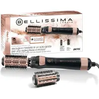 Bellissima Imetec BHS4 1100 Brosse soufflante à air chaud À chaleur Noir, Or rose 1000 W